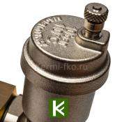 Коллектор для теплого пола с вентилями 5 выходов STOUT SMB 0468 000005